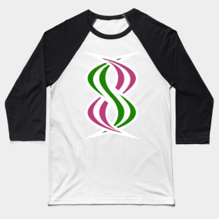 Smellville and Smellody ‘S’ Interlocking Logos white Baseball T-Shirt